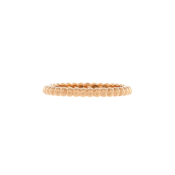 Van Cleef Arpels Small Perlee Ring 18K Rose Gold
